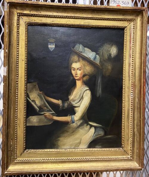 Madeleine de Gallatin (1736-1792), 1932, Jacques Mauny