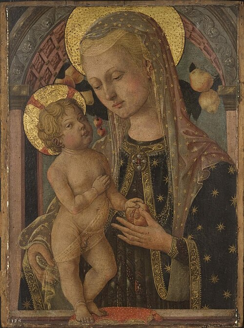 Virgin and Child with a Pomegranate, , Francesco di Gentile