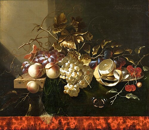 Still life in a frame., , Laurens Craen