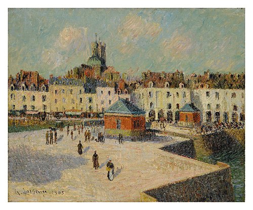 Dieppe, The Fairing Dock, , Gustave Loiseau