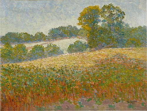 Fields of Flowers, , Gustave Loiseau
