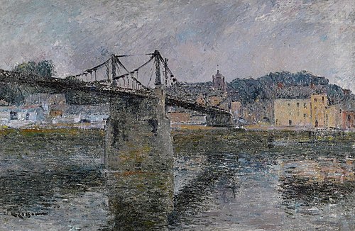 Le Pont d'Elbeuf, 1911, Gustave Loiseau