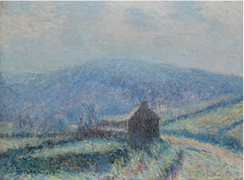 Gelée blanche à Huelgoat, Finistère, 1903, Gustave Loiseau