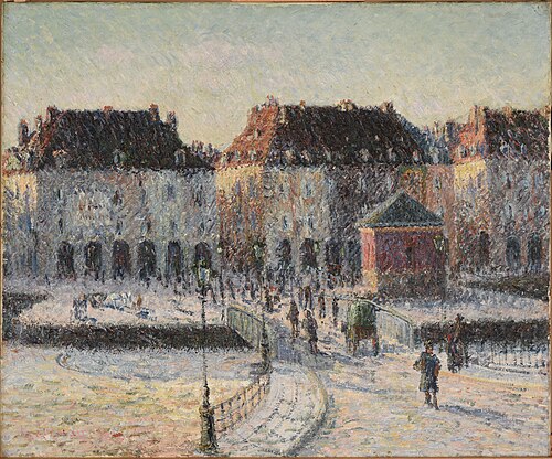 Le pont de la Poissonnerie à Dieppe, 1903, Gustave Loiseau