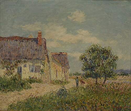 Chaumière au Vandreuil, 1903, Gustave Loiseau