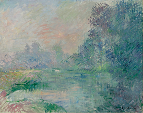 BORD DE L'EURE, EFFET DU MATIN, 1920, Gustave Loiseau