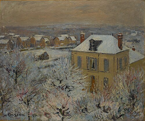 House in Winter, 1911, Gustave Loiseau