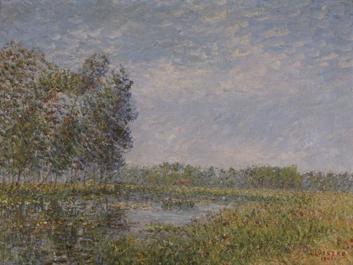 Bords de l'Eure, Normandie, 1901, Gustave Loiseau