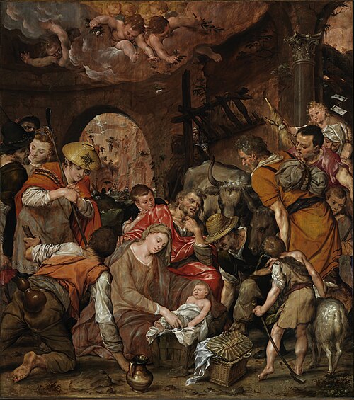 Adoration of the shepherds, 1565, Dirck Barendsz