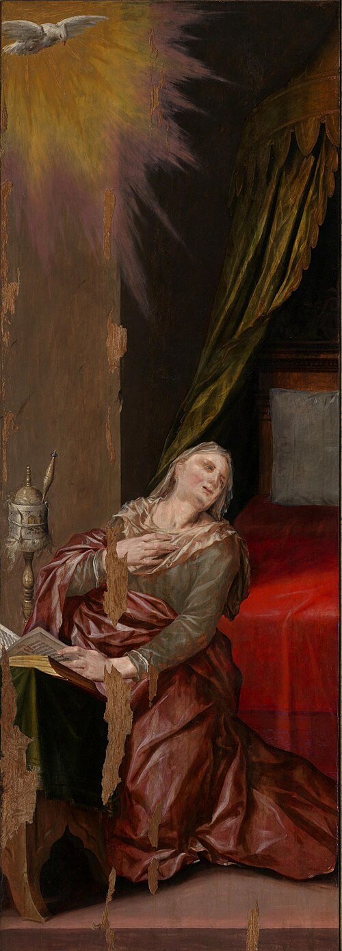 Annunciation, 1565, Dirck Barendsz