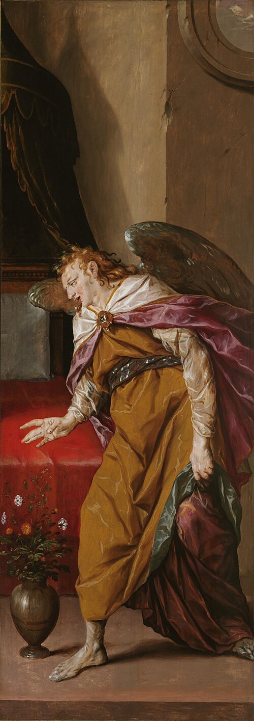 Annunciation, 1565, Dirck Barendsz