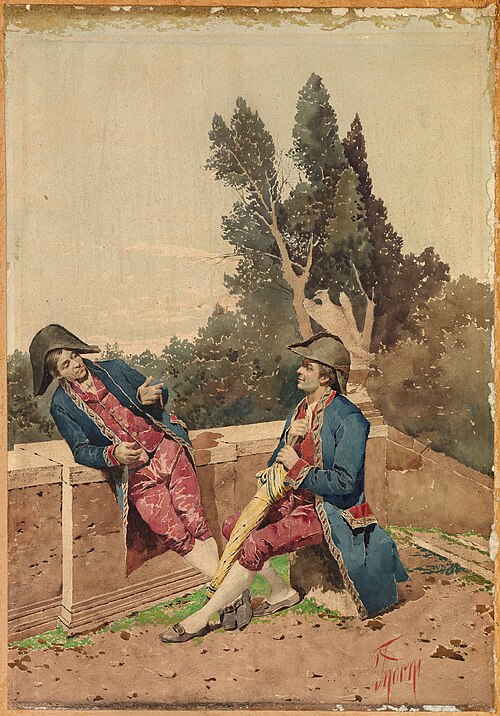 Soldiers of the Empire, 1880, Filippo Indoni