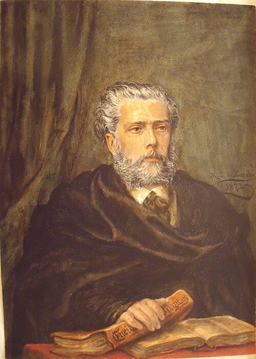 Retrat de Víctor Balaguer, 1874, Manuel José de Laredo y Ordoño