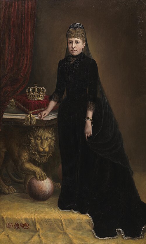 María Cristina de Habsburgo-Lorena, 1887, Manuel José de Laredo y Ordoño