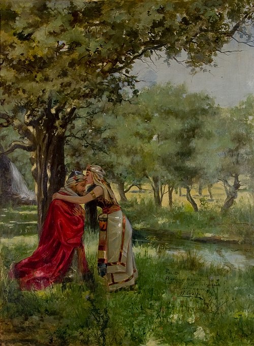 El bes, 1897, Manuel Crespo Villanueva