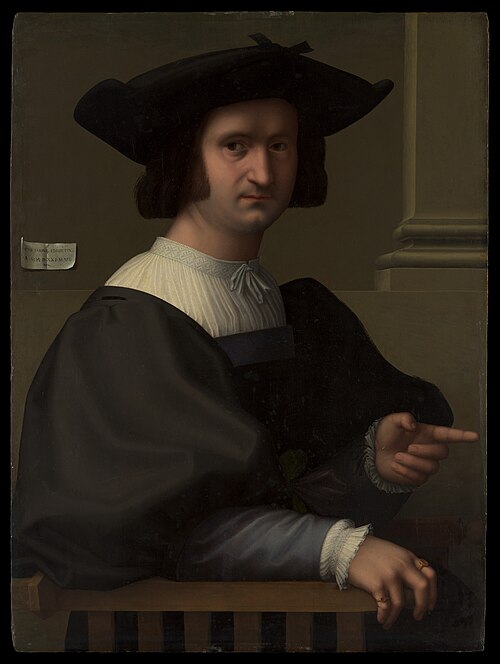 Portrait of a Man, 1521, Tommaso Lunetti