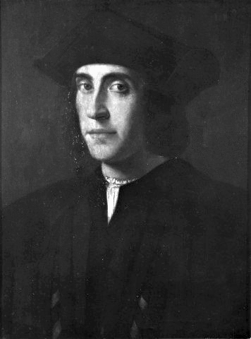 Portrait of a man in a beret., 1520, Tommaso Lunetti