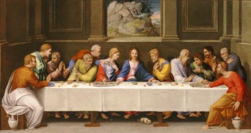 Last Supper, 1540, Tommaso Lunetti