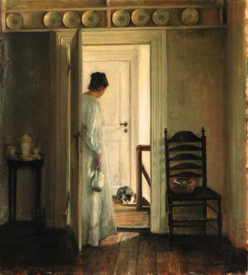 Un pot de lait, 1881, Carl Holsøe