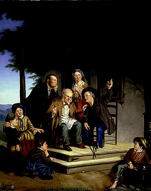 Discussion at the Continental Arms, 1861, Frederick William Billing