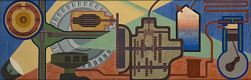 Automotive Abstraction, 1941, George Duhmert