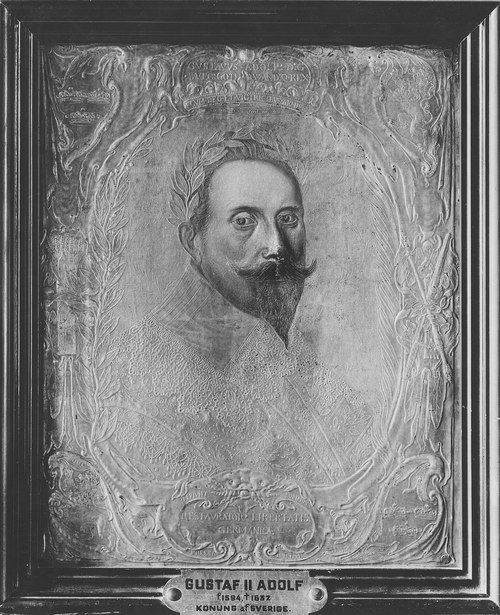 Gustav II Adolf (1594-1632), King of Sweden, married to Maria Eleonora of Brandenburg, 1632, Servatius de Kock