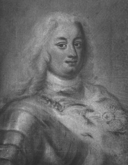 Portrait of Charles I, Landgrave of Hesse-Kassel, 1739, Jacob Coopman