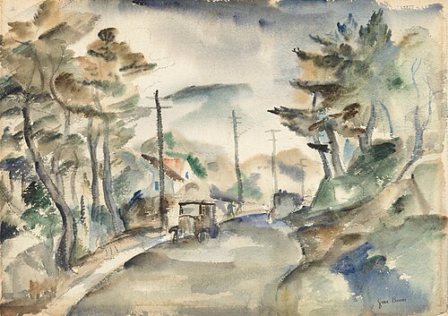 Road to Essex, 1940, Grace Barron