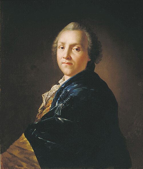 Portrait of the poet A.P.Sumarokov, , Anton Losenko