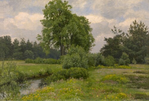 Landscape, , Alfred Elsen