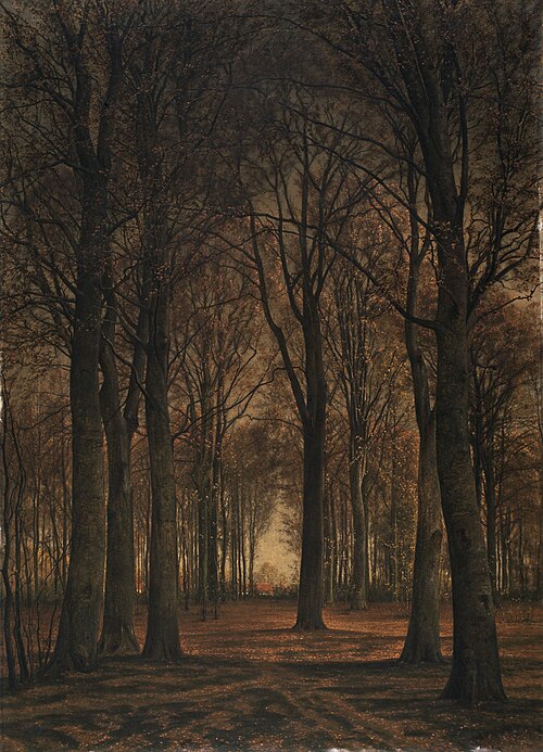 Autumnal Landscape, 1877, Alfred Elsen