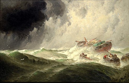 The Wreck, 1901, Harrington Fitzgerald