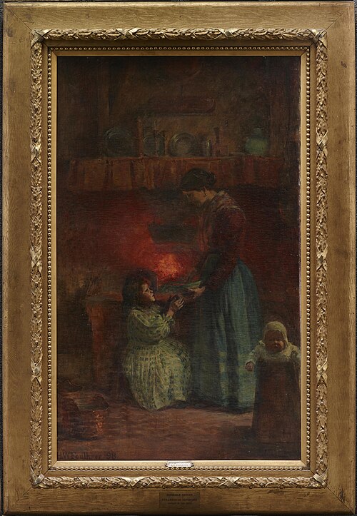 Gondolier's Kitchen, 1898, Herbert W. Faulkner