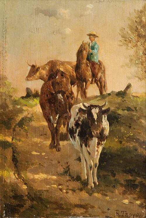 Landscape with Cattle, , Constant Troyon