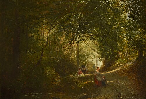 Paysage, 1850, Constant Troyon