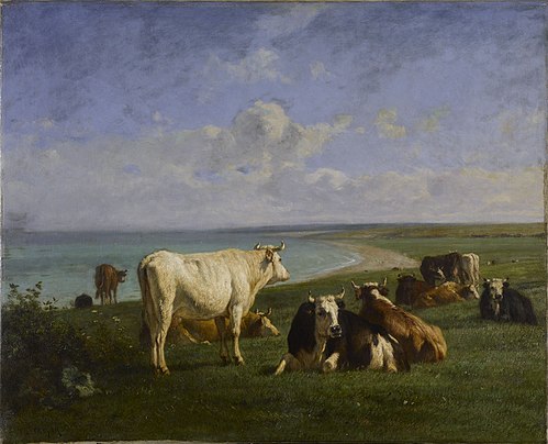 Repose, 1850, Constant Troyon