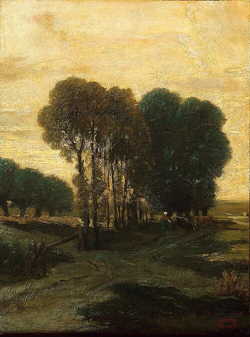 A Clump of Trees, 1860, Constant Troyon