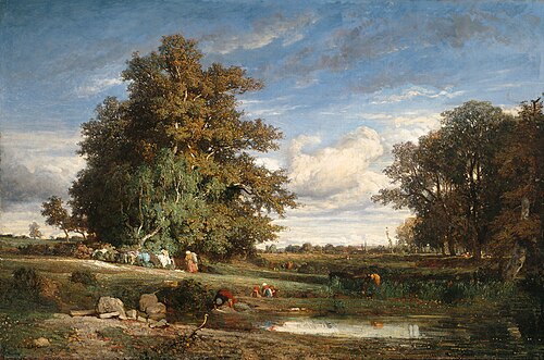 The Marsh, 1840, Constant Troyon
