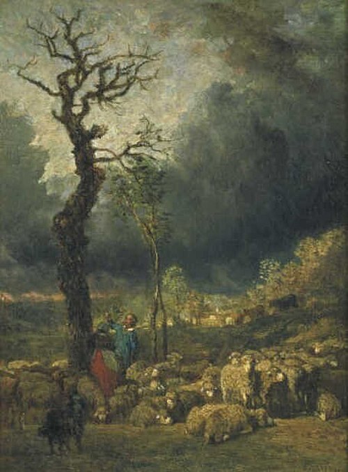 The Storm, 1852, Constant Troyon
