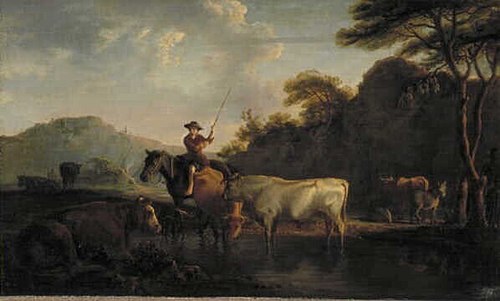 The Silvery Gray Bull, 1845, Constant Troyon
