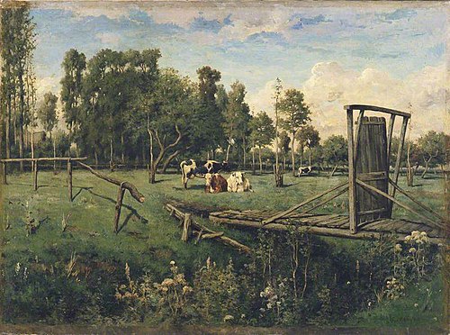 A Pasture in Normandy, 1854, Constant Troyon