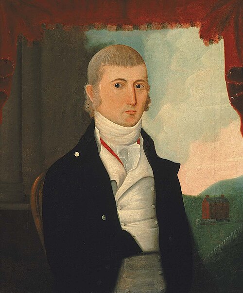Captain Charles McKnight, 1800, Jacob Frymire