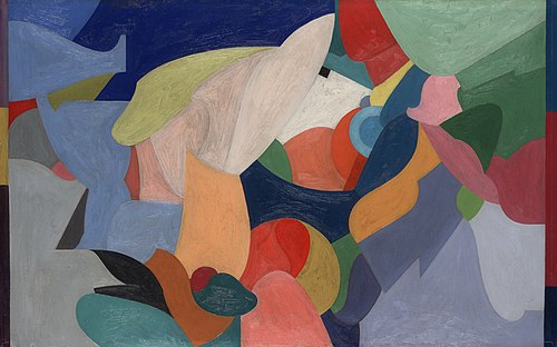 Abstraction, 1920, Jay Van Everen