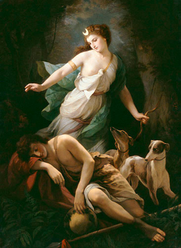 Diana und Endymion, , Johann Grund