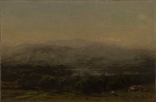 Kayser's Pond, Maine, 1867, John Bunyan Bristol