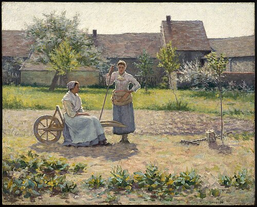 Resting — Montigny-sur-Loing, 1888, Ernest Lee Major