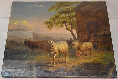 Chèvres et moutons, 1800, Balthasar Ommeganck