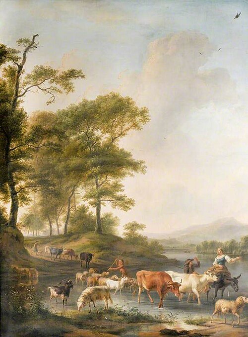 A Pastoral Scene (2), 1789, Balthasar Ommeganck