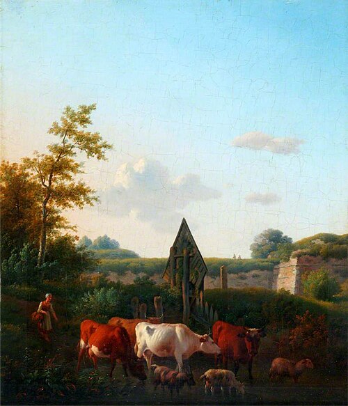 Landscape with Cattle, 1808, Balthasar Ommeganck