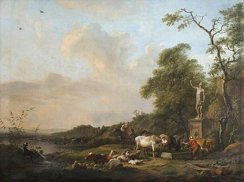 A Pastoral Scene, 1789, Balthasar-Paul Ommeganck